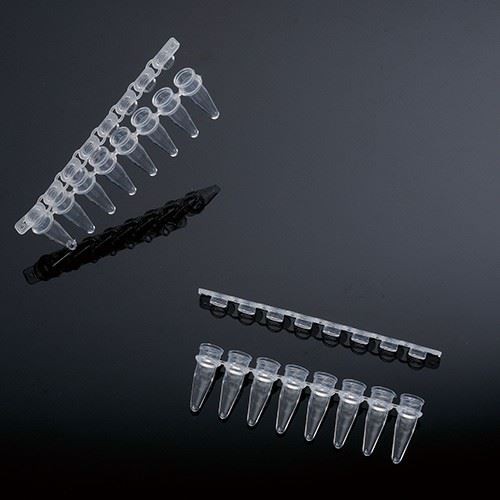 0.2ml PP 8-Strip PCR Tubes For Lab
