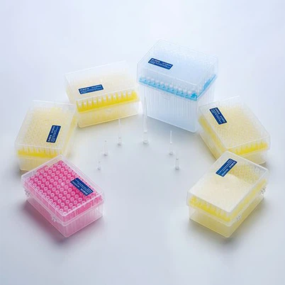 أطراف مرشح الرفوف احتباس منخفض DNase&خالي من RNase ، غير بيروجين.