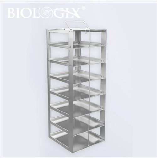رف الفريزر من بيولوجيكس نوع عمودي من الفولاذ المقاوم للصدأ مزود بمجمد عمودي