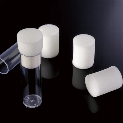 سدادات قارورة ذبابة الفاكهة - رغوة كثيفة / إسفنجة كثيفة قابلة للتعقيم / ألياف إزالة الشحوم