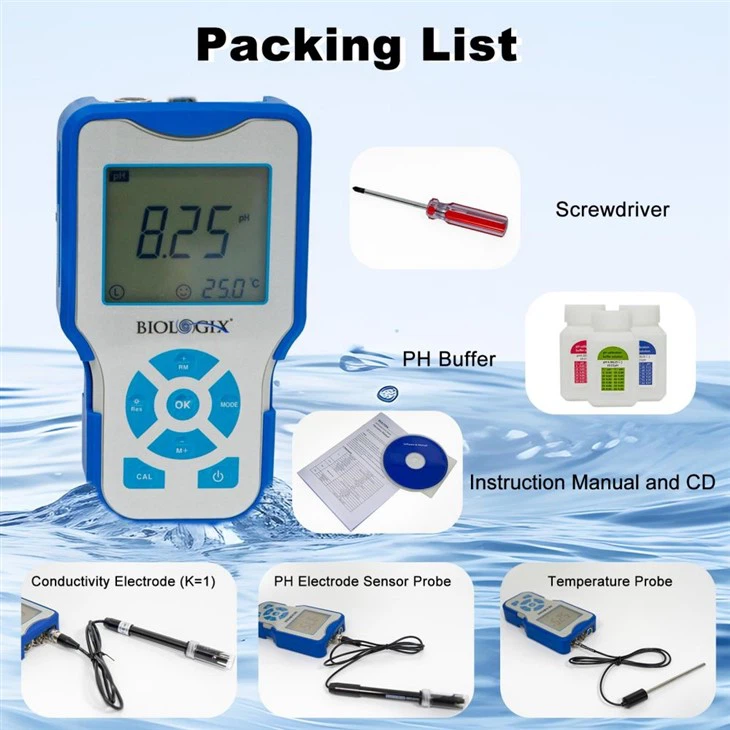 Portable PH/Conductivity Meter
